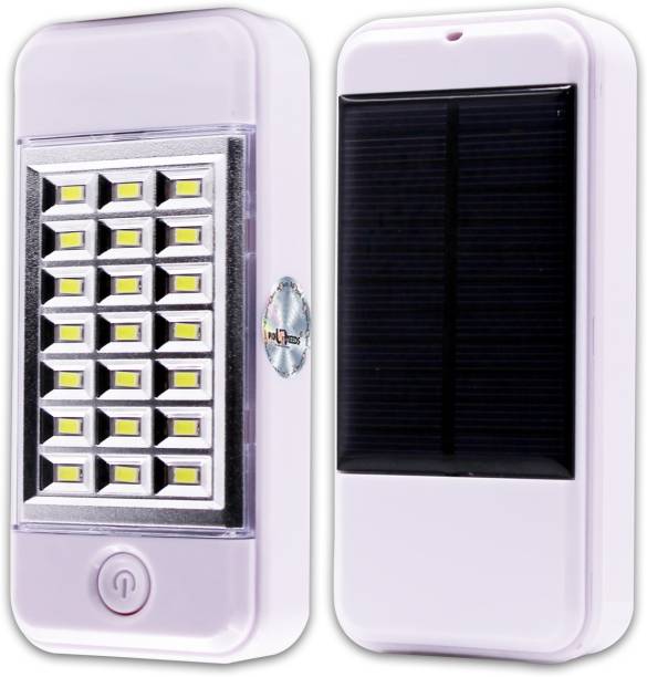 Make Ur Wish Solar Power Bank Cum 21 Hi-Bright Led Lantern Emergency Light Lantern Emergency Light