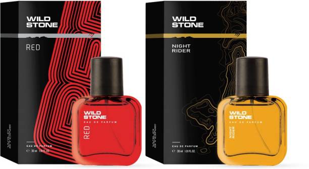 Wild Stone Night Rider and Red Perfume Combo (30ml each) Eau de Parfum  -  60 ml
