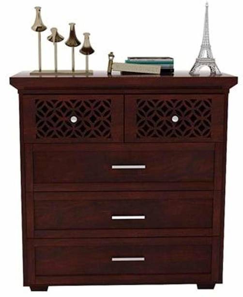 HANDWOODY Solid Wood Free Standing Chest of Drawers