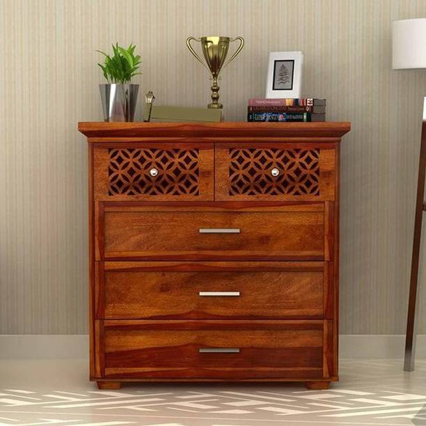 HANDWOODY Solid Wood Free Standing Chest of Drawers