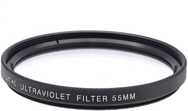 IJJA 55MM camera UV Filter for lens protection for nikon D3400, D5600 with 18-55MM AF-P DX, DL24-500 f/2.8-5.6 Digital Camera UV Filter