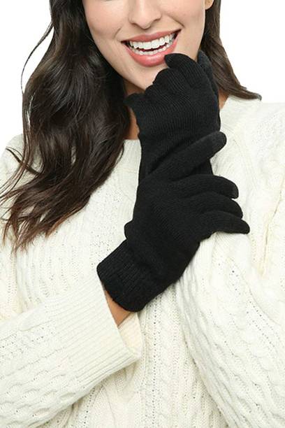 REFFER Solid Winter Men & Women Gloves