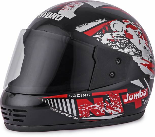 Riybro Full Face ISI Marked with Adjustable strap fro Men & Women Bike & Scooty Riding Motorbike Helmet
