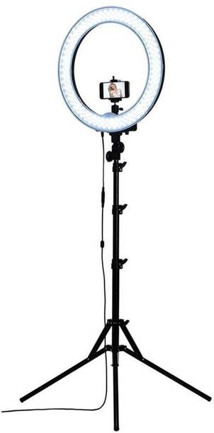 Treadmill BEST BUY 7 Feet Long Tripod Stand with 10" Inch LED Ring Light | Multicolour Lights | Makeup & Vlogging | Videography | Mobile Phone | All Cameras | Selfie | YouTube | Photo-Shoot | Video Shoot|MX Taka tak|Instagram Reels|facebook|Compatible with Fits all smartphones Tripod, Tripod Bracket, Tripod Kit