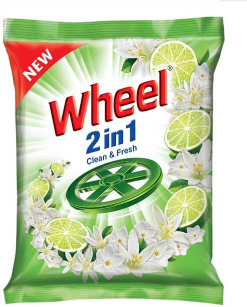 व्हील एक्टिव 2 इन 1 न्यू डिटर्जेंट पाउडर 1 kg