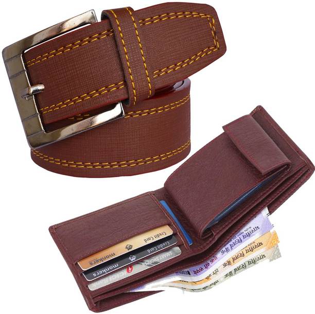 SunShopping Wallet & Belt Combo