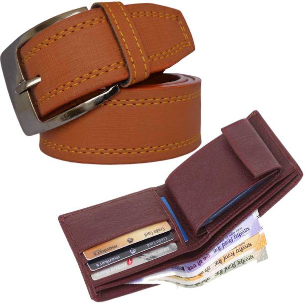 SunShopping Wallet & Belt Combo