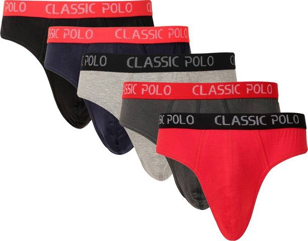 Pack of 5 Eregale Solid Men Brief