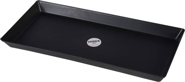Hidex UPS Inverter Tall battery Tray - For Tall Battery - Black color - (can keep inside trolley) Car Battery Tray