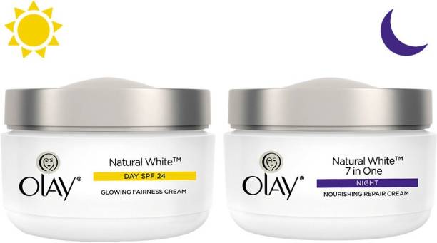 OLAY Natural White day plus night combo