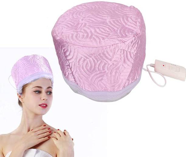 MIKAWA Hair Care Thermal Head Spa Cap Steamer For Women (Pink) Hair Steamer