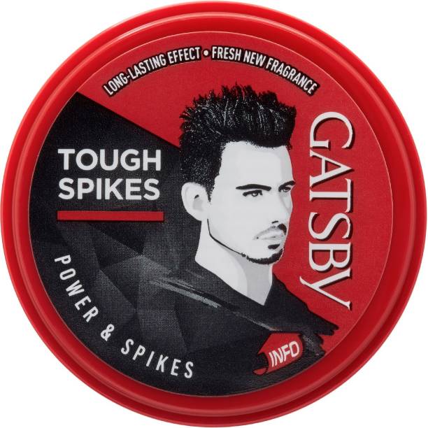 Gatsby Hair Styling Wax - Power & Spikes 75gm | For Tough Spikes | Re-Stylable & Easy to Wash Off | Made in Indonesia | Hair Wax
