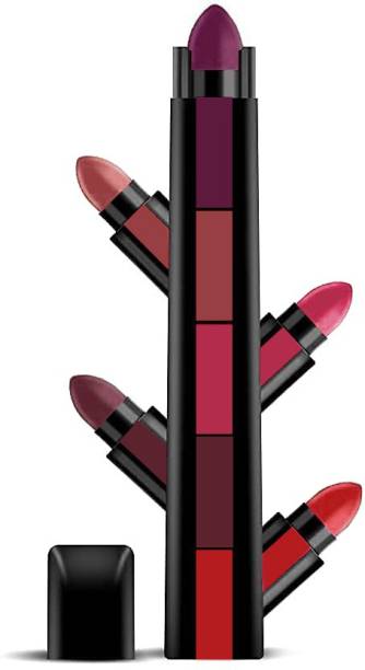 RONZILLE Fab 5 Step Lipstick 5 in 1 new stylish Lipsticks Shade B