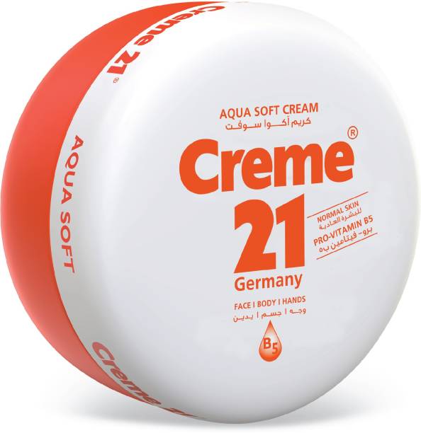 Creme 21 Aqua Soft All Season Light Moisturizing Cream ,Enriched with Vitamin B5 & E