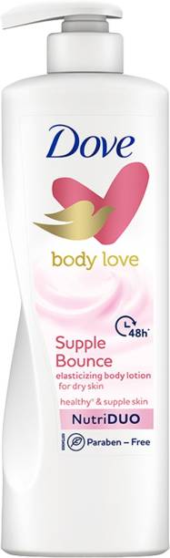 DOVE Body Love Supple Bounce Body Lotion for Dry Skin Paraben Free