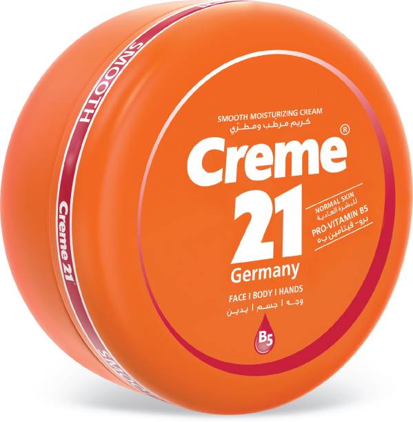 Creme 21 Smooth Moisturizer Cream ,Enriched with Sweet Almond Oil