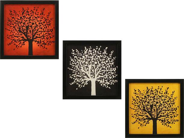 Indianara Modern Art Prints Indr1066 Digital Reprint 8.7 inch x 8.7 inch Painting