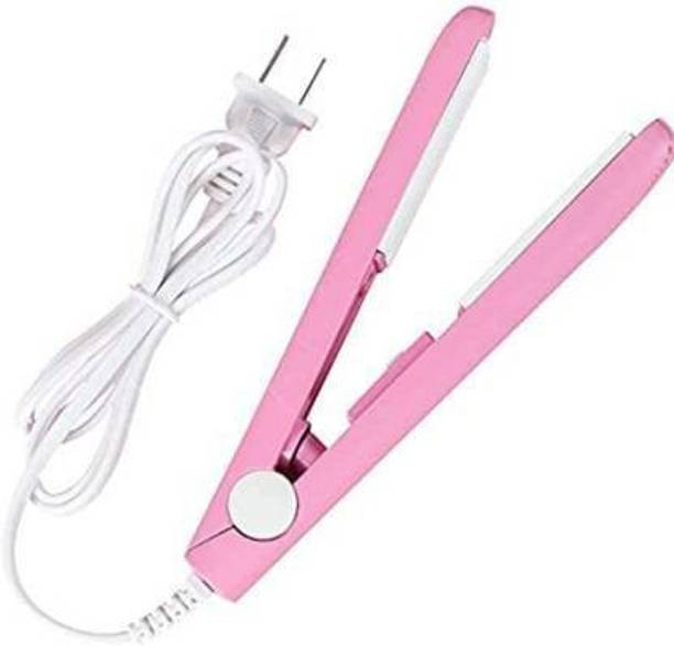 Fireplay Mini Portable Electronic Hair Straightener & Curler Crimper Flats Iron F6 N8006 Mini Hair Straightener Temperature Control Flat Iron Ceramic Crimper G14 Hair Straightener