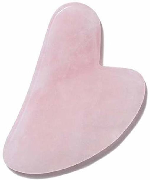 Essencioshop natural high quality Rose Quartz Gua Sha ( 3.5 inches) for Natural glowing skin Ancient Korean skin ritual essencioshop Massager