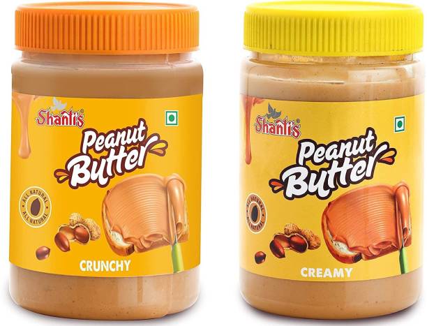 shanti's Peanut Butter with Perfectly Roasted/Peanut Butter/Diet Food 700 g