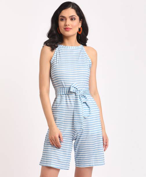 Urbanic Striped Women Jumpsuit