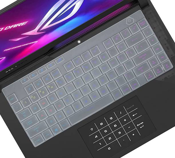 Saco Keyboard Silicone Skin Cover for (2021) ASUS ROG S...