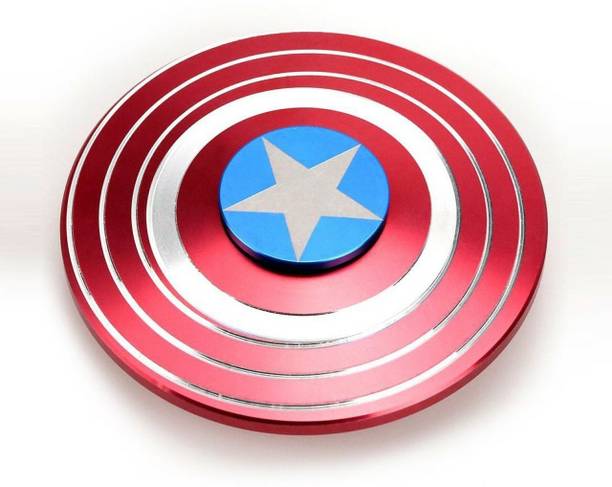 Offer99 Captain America Shield Hypnosis Metal Fidget Spinner for stress relief cb