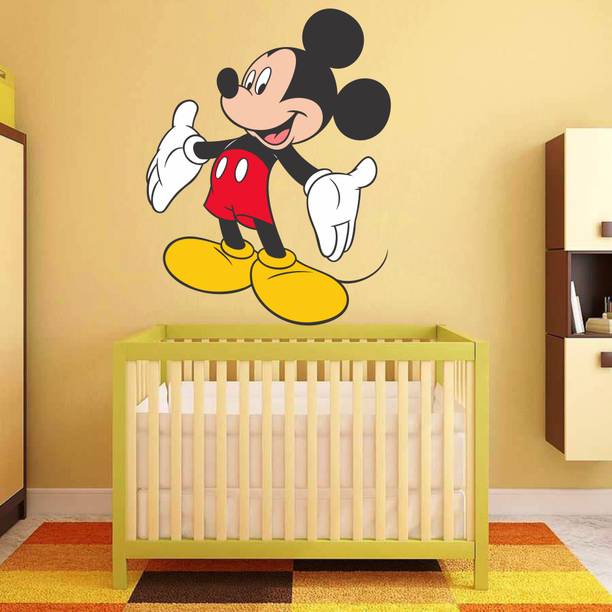 Decor hubb 67 cm Mickey Mouse wall Sticker Self Adhesive Sticker