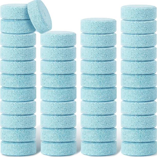 Kinematic Enterprise Car Windshield Glass Concentrated Washer Tablets Solid Car Effervescent Tablets Glass Solid Wiper Cleaning Tablets for Car Kitchen Window(Pack of 60)