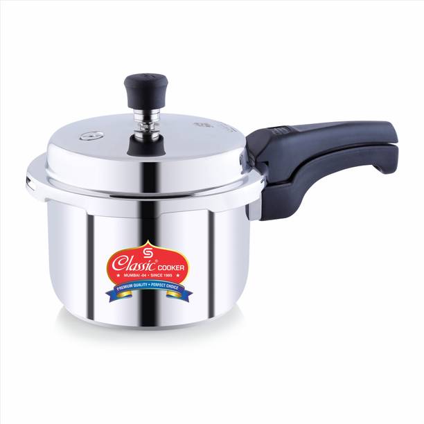 Classic Steels Induction Bottom Outer Lid Pressure Cooker 3 L Outer Lid Induction Bottom Pressure Cooker