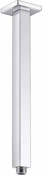 RUHE Premium Grade Stainless Steel 12 Inches Ceiling Square Shower Arm (Chrome Finish) Shower Head
