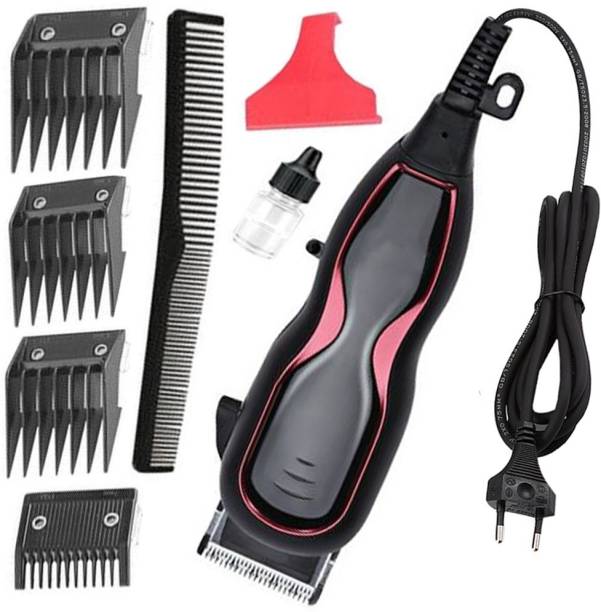 KOSK Professional man heavy duty corded hair clipper hair shaving machine for man woman Trimmer 0 min  Runtime 4 Length Settings