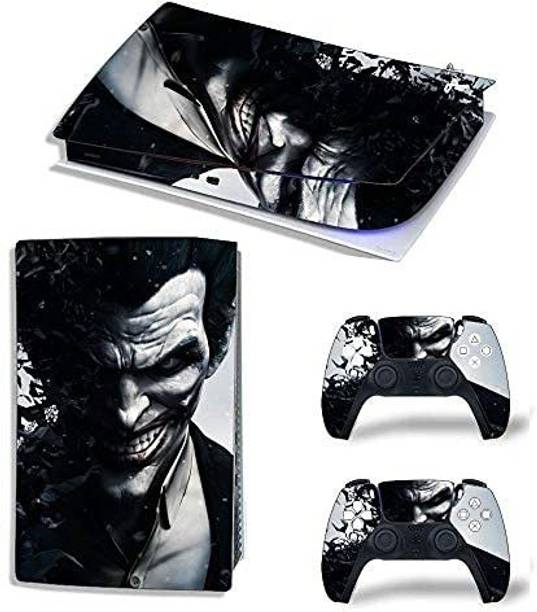 Skinny PS5 Skin The Joker for PlayStation 5 Disc Edition 1x Console Skin, 2x Dualsense Controller Skin  Gaming Accessory Kit