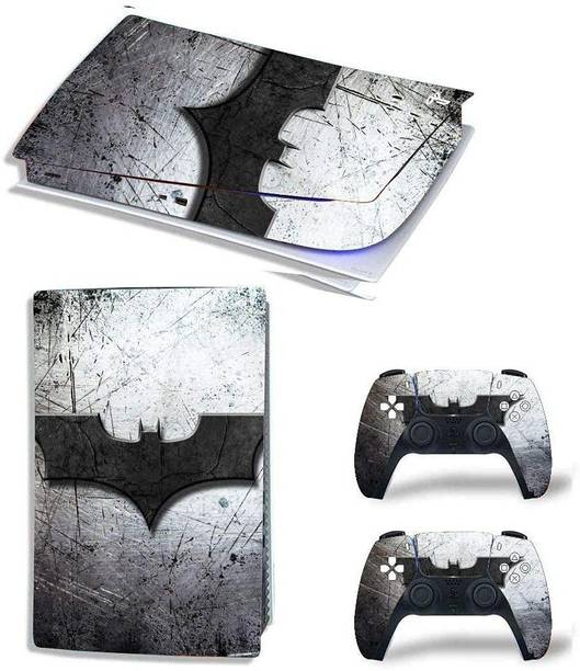 Skinny PS5 Skin Batman Whole Body for PlayStation 5 Disc Edition 1x Console Skin, 2x Dualsense Controller Skin  Gaming Accessory Kit