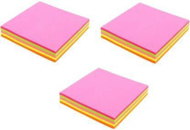 NeoTask Post Its 80 Sheets Sticky Notes, 4 Colors