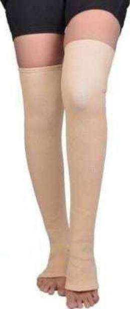 HEAREAL HEALTH CARE Compression Stockings for Varicose Vein (BEIGE) Knee Support