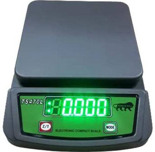 ZYNATY Electronic Digital 1Gram-10 Kg Weight Scale Lcd Kitchen Weight Scale Machine Measure for measuring, fruits,shop,Food,Vegetable,vajan,offer,kata,weight machine Weighing Scale for grocery,kata,taraju,shop,computer kata,tarazu,jewellery,sabzi, Weighing scale (Grey) (adaptor included) Weighing Scale with up-to 8 hours Battery Backup (Grey) Weighing Scale