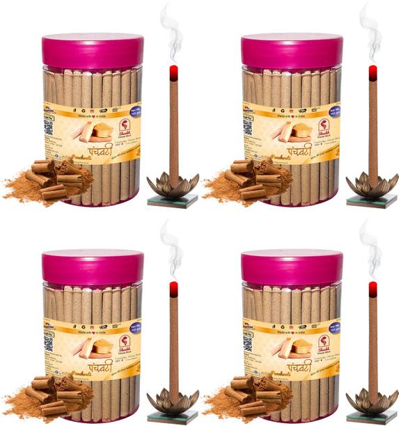 Shankh Panchvati Dhoop Stick (Incense Stick) Pack of 400 gram (100 + 100 + 100 + 100) Fragrance Panchvati