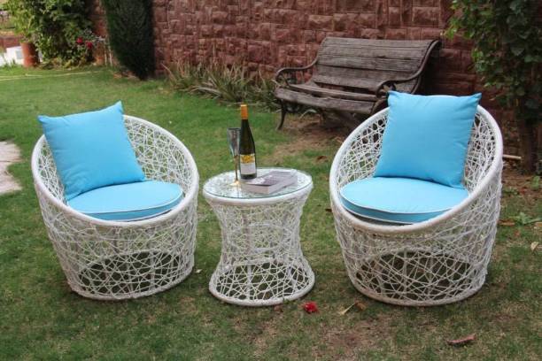 PrimePigeon Chair set Cane Outdoor Chair
