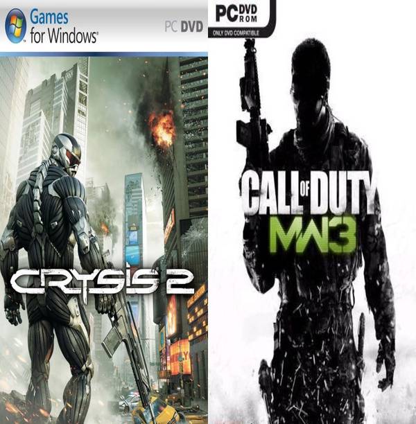 Crysis 2 and Call of Duty Modern Warfare 3 Top Two Game Combo (Offline Only) (Regular)