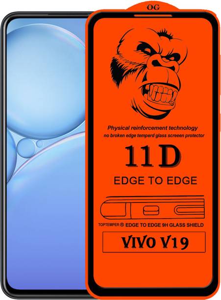 TOPTEMPER Edge To Edge Tempered Glass for VIVO V19