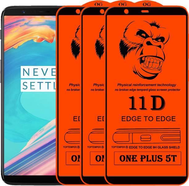 TOPTEMPER Edge To Edge Tempered Glass for OnePlus 5T