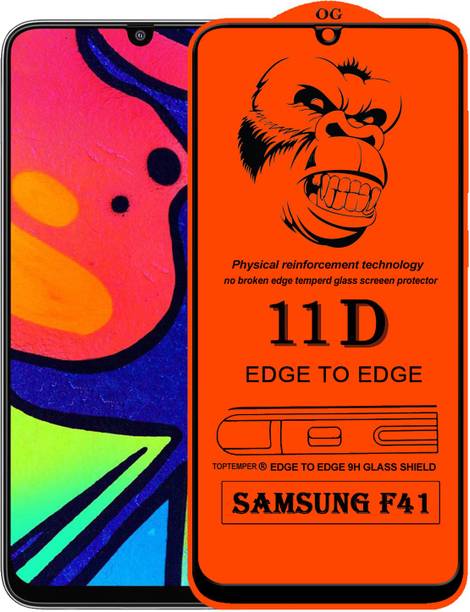 TOPTEMPER Edge To Edge Tempered Glass for SAMSUNG GALAXY F41