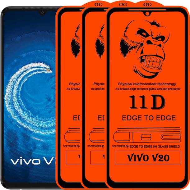 TOPTEMPER Edge To Edge Tempered Glass for VIVO V20