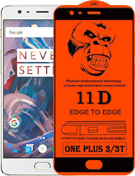 TOPTEMPER Edge To Edge Tempered Glass for OnePlus 3T