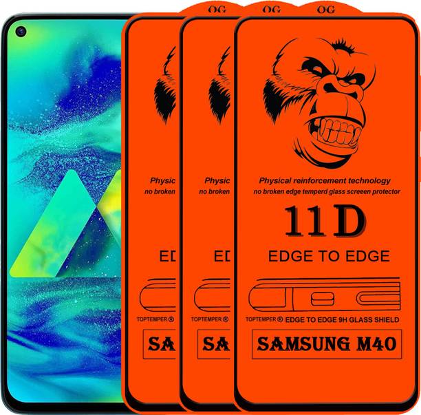 TOPTEMPER Edge To Edge Tempered Glass for SAMSUNG GALAXY M40