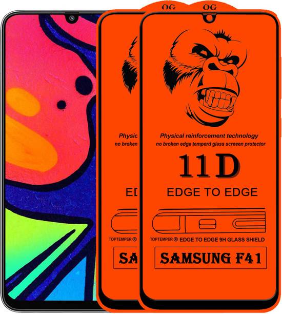 TOPTEMPER Edge To Edge Tempered Glass for SAMSUNG GALAXY F41