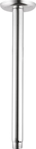 RUHE Premium Grade Stainless Steel 8 Inches Ceiling Round Shower Arm (Chrome Finish) Shower Head