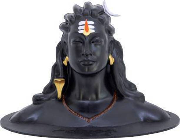 NAVYAKSH Adiyogi God Adiyogi Bhagwan Shiv Decorative Showpiece  -  8.7 cm