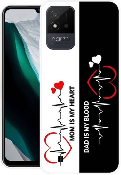 INDIALAND Back Cover for Realme Narzo 50i